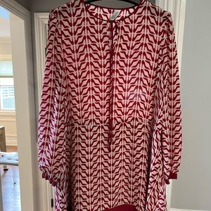 RED VALENTINO silk dress made in Italy
